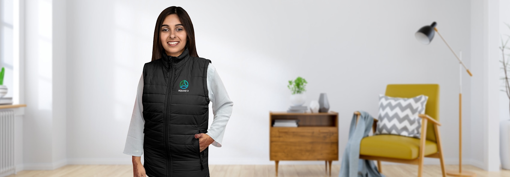 Women's Sleeveless Puffer Jacket Vistaprint